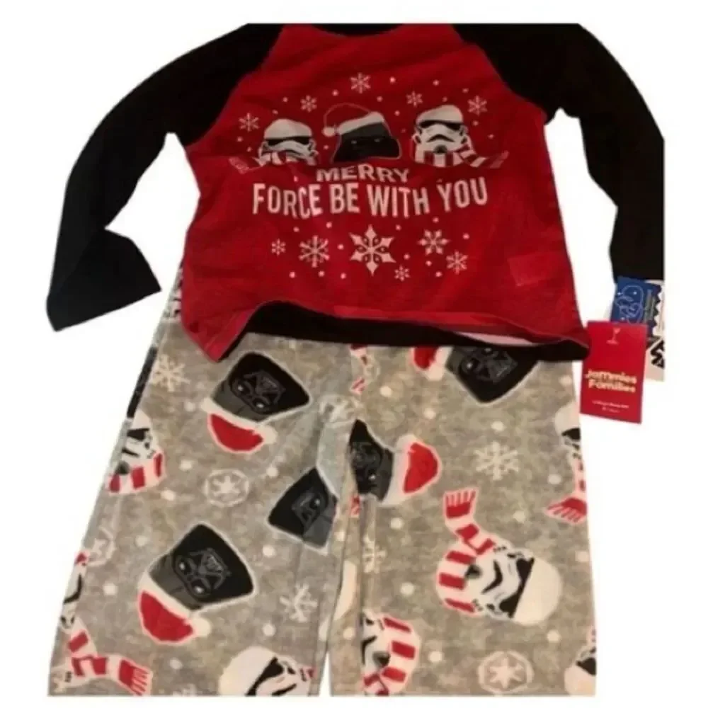 *NEW* Star Wars boys size 4 two piece pj set